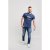 D555 Kody T-shirt Navy - Μακό μπλουζάκια - Aνδρικά μπλουζεσ μεγάλα μεγέθη