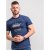 D555 Kody T-shirt Navy - Μακό μπλουζάκια - Aνδρικά μπλουζεσ μεγάλα μεγέθη