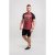 D555 Evans T-shirt Burgundy - Μακό μπλουζάκια - Aνδρικά μπλουζεσ μεγάλα μεγέθη