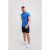 D555 Holmes Polo Blue - Πόλο μπλουζάκια - Aνδρικά μπλουζακια πολο μεγάλα μεγέθη