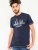 D555 Randwick San Francisco Printed T-Shirt Navy - Μακό μπλουζάκια - Aνδρικά μπλουζεσ μεγάλα μεγέθη