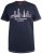 D555 Randwick San Francisco Printed T-Shirt Navy - Μακό μπλουζάκια - Aνδρικά μπλουζεσ μεγάλα μεγέθη