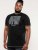 D555 Willoughby NYC Dot Printed T-Shirt Black - Μακό μπλουζάκια - Aνδρικά μπλουζεσ μεγάλα μεγέθη
