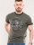 D555 Hereford Brooklyn Motorbike Printed Ringer T-Shirt Khaki - Μακό μπλουζάκια - Aνδρικά μπλουζεσ μεγάλα μεγέθη