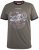 D555 Hereford Brooklyn Motorbike Printed Ringer T-Shirt Khaki - Μακό μπλουζάκια - Aνδρικά μπλουζεσ μεγάλα μεγέθη