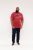 D555 Brisbane Santa Monica Route 66 Printed T-Shirt Red - Μακό μπλουζάκια - Aνδρικά μπλουζεσ μεγάλα μεγέθη