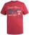 D555 Brisbane Santa Monica Route 66 Printed T-Shirt Red - Μακό μπλουζάκια - Aνδρικά μπλουζεσ μεγάλα μεγέθη