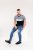 D555 Vista Couture Cut And Sew Curved Hem T-Shirt - Μακό μπλουζάκια - Aνδρικά μπλουζεσ μεγάλα μεγέθη