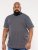 D555 Canton T-shirt Navy - Μακό μπλουζάκια - Aνδρικά μπλουζεσ μεγάλα μεγέθη