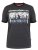 D555 Dowland T-Shirt With Ribbed Neck And Cuffs - Μακό μπλουζάκια - Aνδρικά μπλουζεσ μεγάλα μεγέθη