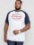 D555 SPARROW Printed T-Shirt - Μακό μπλουζάκια - Aνδρικά μπλουζεσ μεγάλα μεγέθη