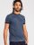 D555 Beamont Jacquard Stripe T-Shirt - Μακό μπλουζάκια - Aνδρικά μπλουζεσ μεγάλα μεγέθη