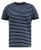 D555 Beamont Jacquard Stripe T-Shirt - Μακό μπλουζάκια - Aνδρικά μπλουζεσ μεγάλα μεγέθη