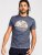 D555 Upton Hawaii Leaf Printed T-Shirt - Μακό μπλουζάκια - Aνδρικά μπλουζεσ μεγάλα μεγέθη