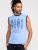 D555 Bretton Surf Board Printed Sleeveless T-Shirt - Μακό μπλουζάκια - Aνδρικά μπλουζεσ μεγάλα μεγέθη