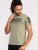 D555 Yarwell Printed T-Shirt With Sleeve Pocket - Μακό μπλουζάκια - Aνδρικά μπλουζεσ μεγάλα μεγέθη