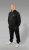 20 Nodi Mistral Tracksuit in Combed Fleece Cotton Black - Σετ φόρμεσ - Σετ Ανδρικές Φόρμες μεγάλα μεγέθη 
