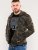 D555 Antonio Camo Printed Zip Through Hoody - φούτερ/Φούτερ με κουκούλα - φούτερ/Φούτερ με κουκούλα ανδρικά μεγάλα μεγέθη 
