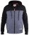 D555 Allen Zip Through Hoody With Sherpa Lining - φούτερ/Φούτερ με κουκούλα - φούτερ/Φούτερ με κουκούλα ανδρικά μεγάλα μεγέθη 