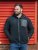 D555 Daly Quarter Zip Fleece Sweatshirt Μαύρο/Γκρι - φούτερ/Φούτερ με κουκούλα - φούτερ/Φούτερ με κουκούλα ανδρικά μεγάλα μεγέθη 