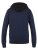 D555 Silverton Contrast Panneled Hoodie Navy - φούτερ/Φούτερ με κουκούλα - φούτερ/Φούτερ με κουκούλα ανδρικά μεγάλα μεγέθη 