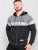 D555 Kipling Full Zip Hoodie Black - φούτερ/Φούτερ με κουκούλα - φούτερ/Φούτερ με κουκούλα ανδρικά μεγάλα μεγέθη 