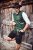 JP1880 Genuine Leather Traditional Lederhosen Shorts Black - Σορτς - Aνδρικεσ βερμουδεσ μεγαλα μεγάλα μεγέθη
