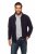 JP1880 705552 Μπουφάν fleece με όρθιο γιακά Σκούρο μπλε TALL - TALL Μπουφάν - Μπουφάν TALL για Ψηλούς Άνδρες
