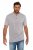 JP1880 708420 Μπλούζα Henley σετ 2 Γκρι μελανζέ - Μακό μπλουζάκια - Aνδρικά μπλουζεσ μεγάλα μεγέθη