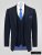 D555 Ted 4 Way Stretch Tailored Suit Jacket Μπλε μαρέν - Κουστούμια - κοστουμια ανδρικά μεγάλα μεγέθη