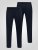D555 Ted 4 Way Stretch Tailored Trouser Μπλε μαρέν - Κουστούμια - κοστουμια ανδρικά μεγάλα μεγέθη