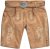 JP1880 Premium Goat Suede Staghorn Embroidery Shorts Leather Brown - Σορτς - Aνδρικεσ βερμουδεσ μεγαλα μεγάλα μεγέθη