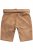 JP1880 Premium Goat Suede Staghorn Embroidery Shorts Leather Brown - Σορτς - Aνδρικεσ βερμουδεσ μεγαλα μεγάλα μεγέθη