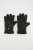 JP1880 Gloves Leather Warm Lining Black - Γάντια - 