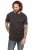 JP1880 726695 Μπλούζα Henley Σκούρο γκρι - Μακό μπλουζάκια - Aνδρικά μπλουζεσ μεγάλα μεγέθη