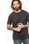 JP1880 726695 Μπλούζα Henley Σκούρο γκρι - Μακό μπλουζάκια - Aνδρικά μπλουζεσ μεγάλα μεγέθη