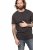 JP1880 726695 Μπλούζα Henley Σκούρο γκρι - Μακό μπλουζάκια - Aνδρικά μπλουζεσ μεγάλα μεγέθη
