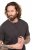 JP1880 726695 Μπλούζα Henley Σκούρο γκρι - Μακό μπλουζάκια - Aνδρικά μπλουζεσ μεγάλα μεγέθη