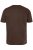 JP1880 Henley Basic T-Shirt with Buttons Brown - Μακό μπλουζάκια - Aνδρικά μπλουζεσ μεγάλα μεγέθη