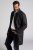 JP1880 Coat Wool Blend Water Repellent Dark Grey - Μπουφάν - Aνδρικά μπουφαν μεγάλα μεγέθη