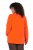 Ulla Popken 796970 Ελαφρύ μπουφάν fleece Πορτοκαλοκόκκινο - Ρούχα φλις - 