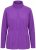 Ulla Popken 796970 Ελαφρύ μπουφάν fleece Σκούρο μωβ - Ρούχα φλις - 