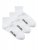Jack & Jones Leon Κάλτσες τένις Λευκό 3-pack - Εσώρουχα/Μαγιό - Aνδρικά Εσώρουχα μεγάλα μεγέθη