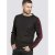 D555 Orlando Sweater Black - φούτερ/Φούτερ με κουκούλα - φούτερ/Φούτερ με κουκούλα ανδρικά μεγάλα μεγέθη 