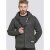 D555 Braxton Sweater Charcoal - φούτερ/Φούτερ με κουκούλα - φούτερ/Φούτερ με κουκούλα ανδρικά μεγάλα μεγέθη 