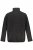Jay-Pi 802394 Πλεκτό μπουφάν fleece Μαύρο - Μπουφάν - Aνδρικά μπουφαν μεγάλα μεγέθη