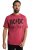 JP1880 AC/DC World Tour Graphic Comfort Fit Band T-Shirt Dark Red - Μακό μπλουζάκια - Aνδρικά μπλουζεσ μεγάλα μεγέθη
