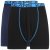 Kam Jeans Boxershorts Black and Navy 2-Pack - Εσώρουχα/Μαγιό - Aνδρικά Εσώρουχα μεγάλα μεγέθη