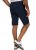 JP1880 Jay-Pi Flexnamic Bermuda QuickDry Golf Shorts Navy Blue - Αθλητικά ρούχα & Outdoor - Aθλητικα ρούχα μεγάλα μεγέθη ανδρικά
