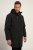 JP1880 Parka Warm Sleeves with Windcuffs Black - Μπουφάν - Aνδρικά μπουφαν μεγάλα μεγέθη
